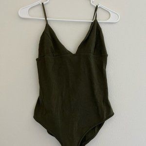 Urban Outfitters Green Tank Top BodySuit